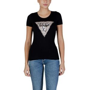 Guess Black Cotton Women's T-Shirt
